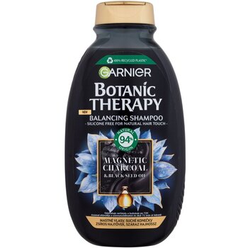 Botanic Therapy Magnetic Charcoal & Black Seed Oil Shampoo (mastné vlasy so suchými končekmi) - Šampón
